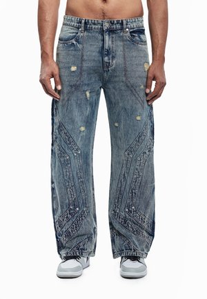 CUTLINE UNISEX - Straight leg jeans - blue wash