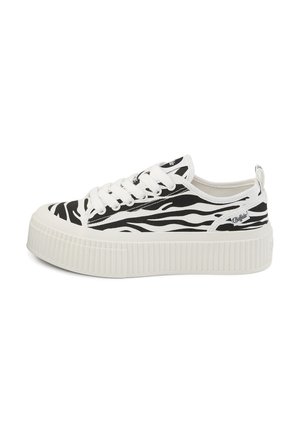 Buffalo, MADISON LOW - Sneakers - black/white zebra