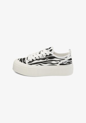 Buffalo, MADISON LOW - Αθλητικά παπούτσια - black/white zebra