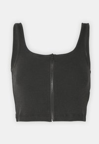 Noisy May NMEDDA WASH ZIP CROP - Top - black