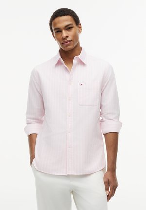 Tommy Hilfiger, HERITAGE OXFORD SEASONAL STP - SEASONAL PATTERN - Skjorte - rose petal