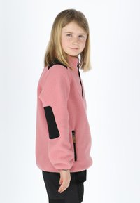 Swedemount Fleece trui - dusty rose black