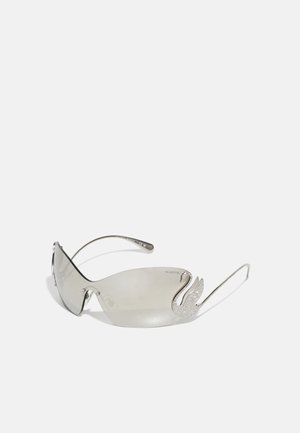 Sonnenbrille - silver / light grey mirror silver