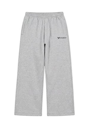 Colucci, WIDE LEG PANT PREMIUM - Stoffhose - grey melange