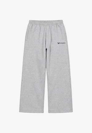 Colucci, WIDE LEG PANT PREMIUM - Παντελόνι - grey melange