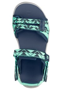 Jack Wolfskin 2 IN 1 UNISEX - Sandale za hodanje - blue /green