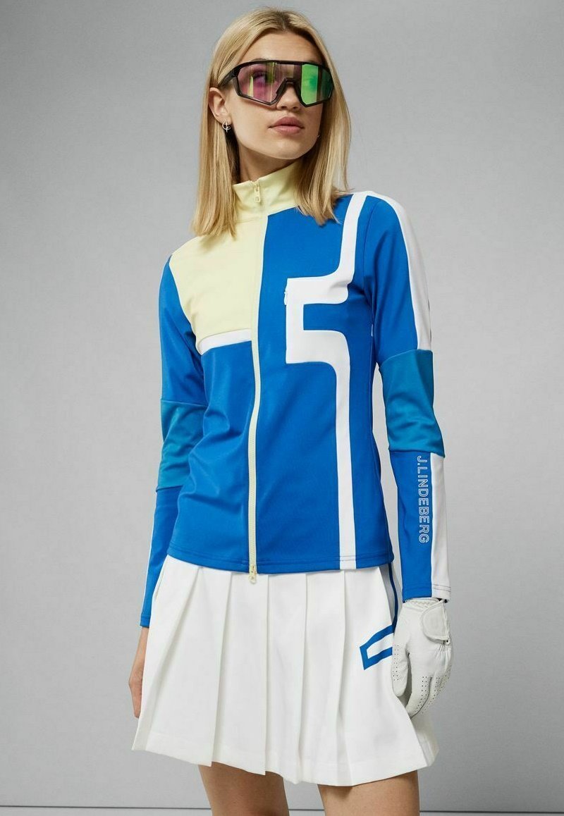 J.LINDEBERG JACKE KARIN MID LAYER Trainingsjacke nautical blue/blau