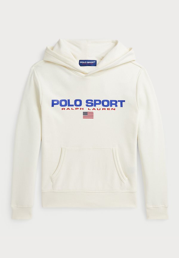 POLO SPORT FLEECE HOODIE - Sweatshirt - clubhouse cream