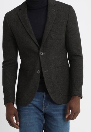 Veste de costume - mottled dark green
