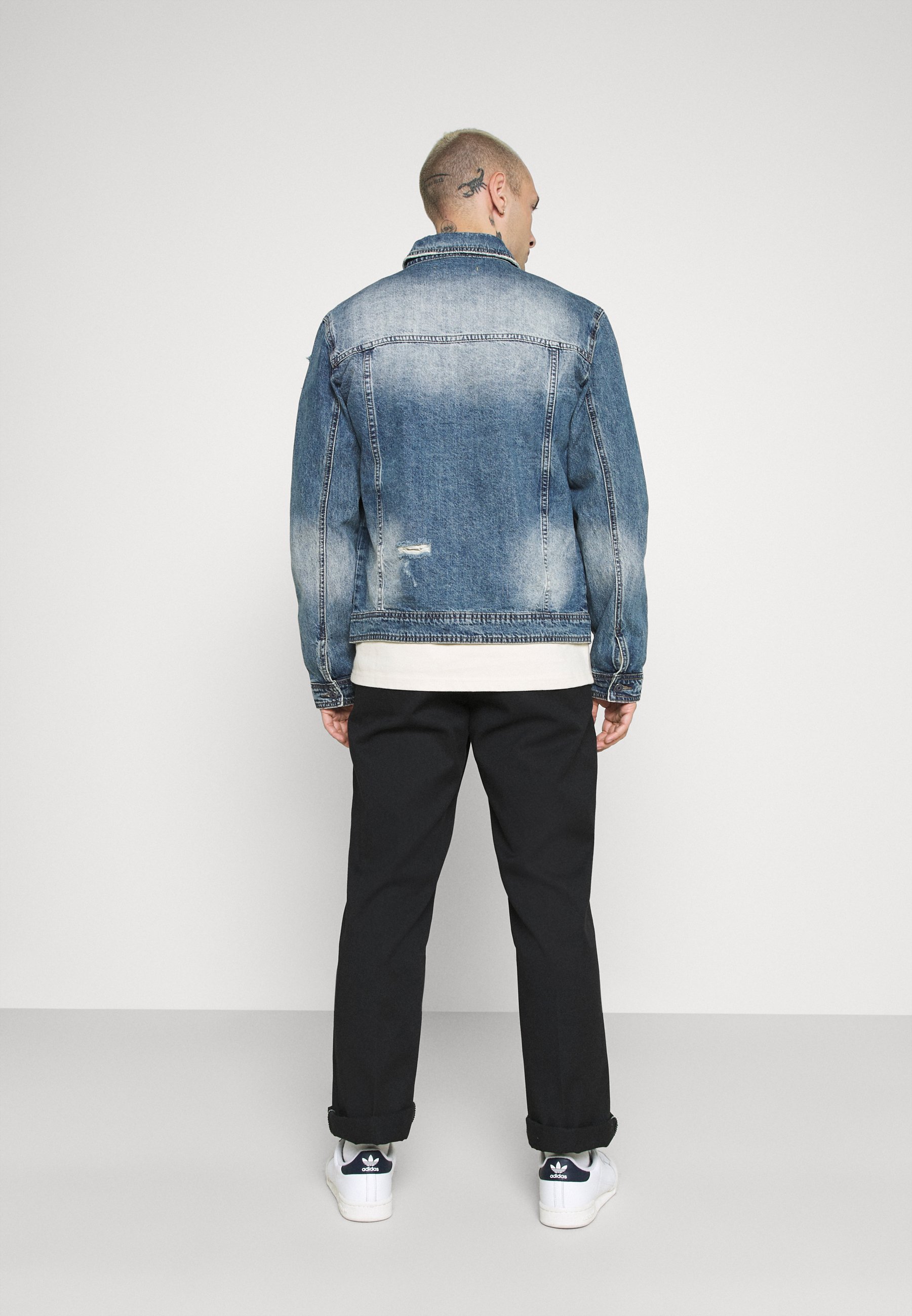 Gianni Lupo GIU - Denim jacket - blue denim - Zalando.co.uk