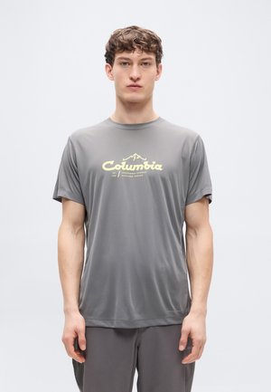 RULES GRAPHIC CREW - Športne majice - city grey