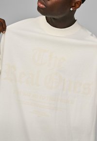 Fast and Bright REAL ONES TEE - T-shirts print - white