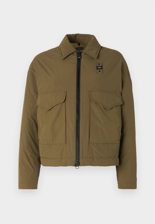 CLARENCE - Light jacket - verde militare3