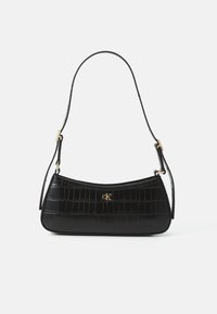 EMBOSSED  - Mala de mão - black/antique light gold-coloured