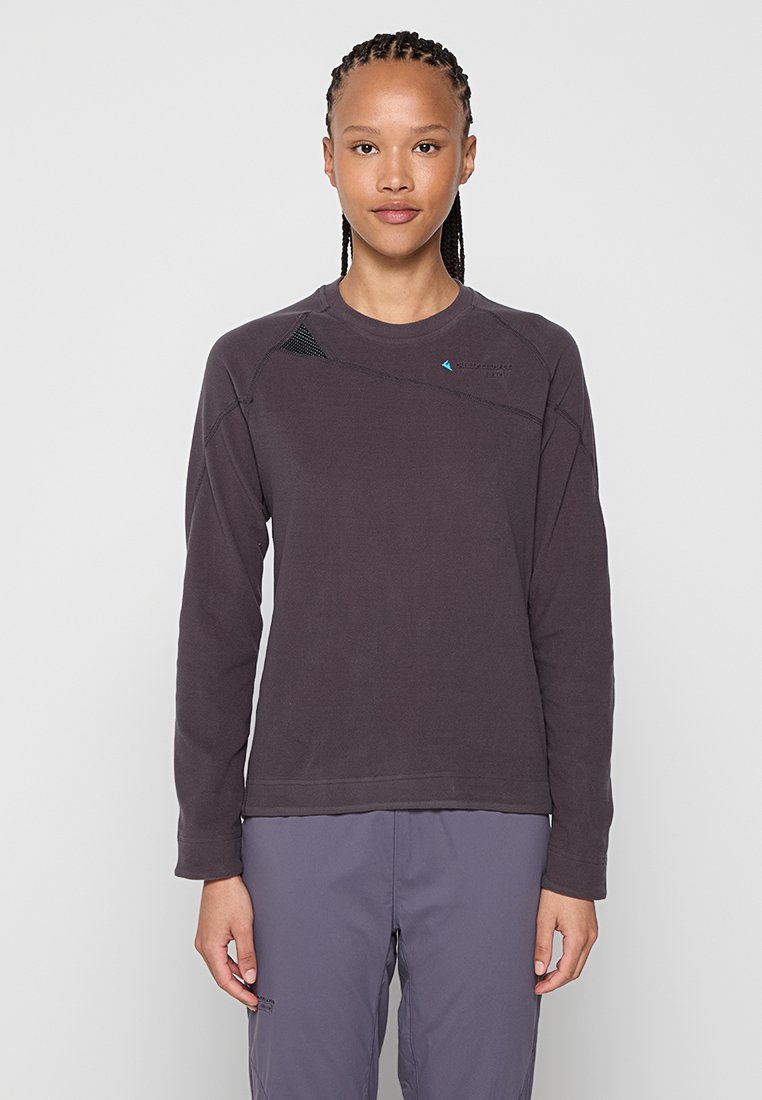 Klättermusen Fleece trui mauve Klättermusen Fleece trui mauve