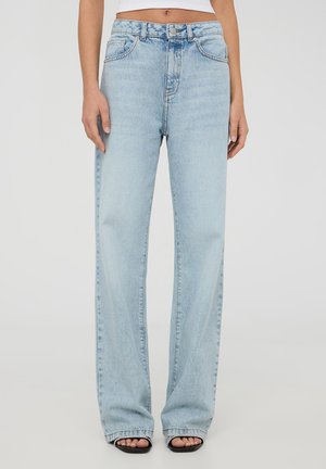 Terranova LIGHT ACID WASH - Jeans a sigaretta - blu denim chiaro