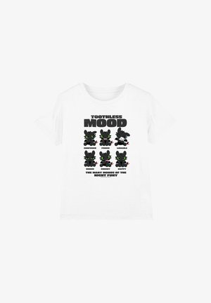 Universal Studios, MOODS OF TOOTHLESS UNISEX - Print T-shirt - white