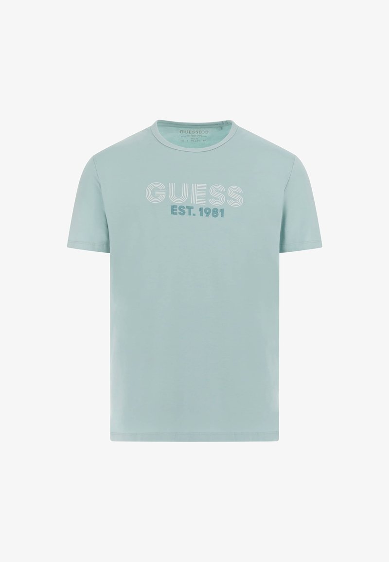 Guess - T-shirt z nadrukiem
