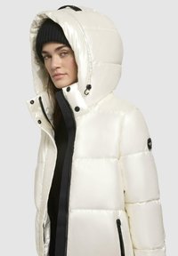 khujo HEDD SHINY - Zimný kabát - offwhite