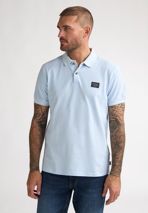 Petrol Industries, MEN POLO SHORT SLEEVE - Poloshirt - sky