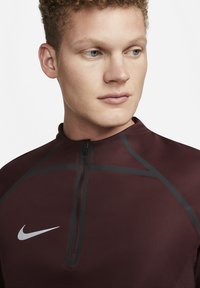 Nike Performance STRIKE WINTERIZED DRIL  - Longsleeve - burgundy crush/reflective silv
