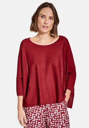 MIT FLEDERMAUSARM - Maglione - wine