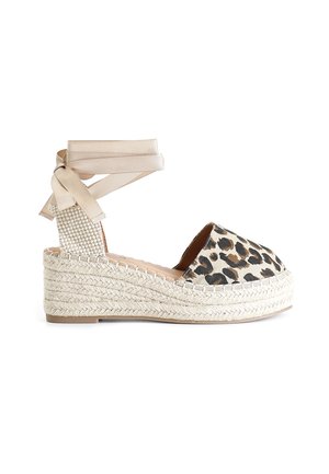 Scarpe con plateau - leopard