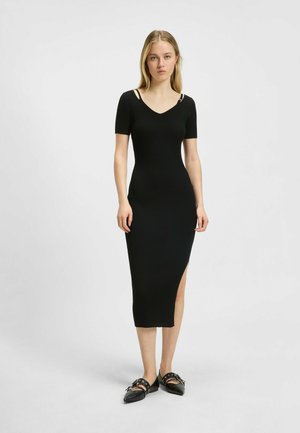 HUGO SHATY - Shift dress - black one