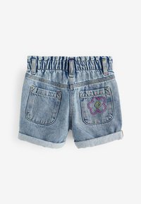 Next EMBROIDERED - Lühikesed teksad - denim