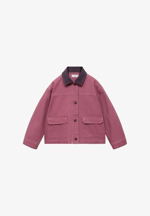 CONTRAST COLLAR - Traper jakna - bordeaux
