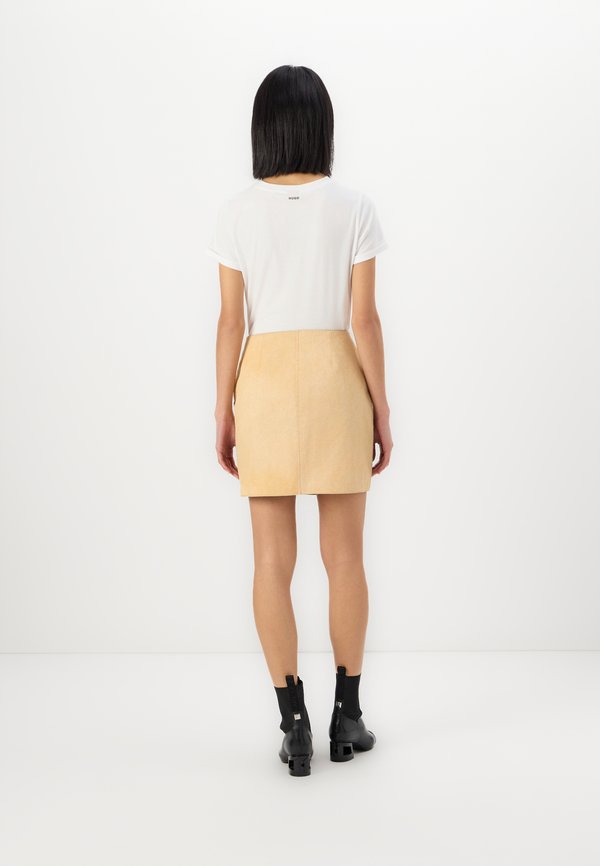 LIL SKIRT - Leather skirt3