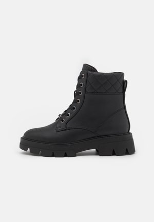 Plateaustiefelette - black