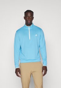 adidas Golf LIGHTWEIGHT HALF-ZIP - Jumper - semi blue burst