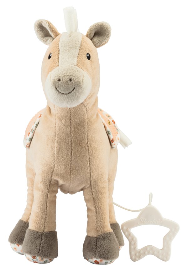 SPIELUHR M PFERD SUNNY – Kuscheltier – lichtbeige