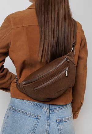 RYŁKO Pojasna torbica - brown