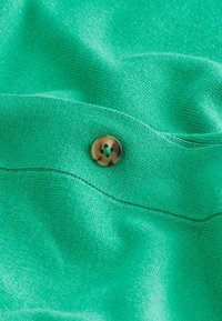 Next BUTTON UP REGULAR FIT - Kardigan - bright green
