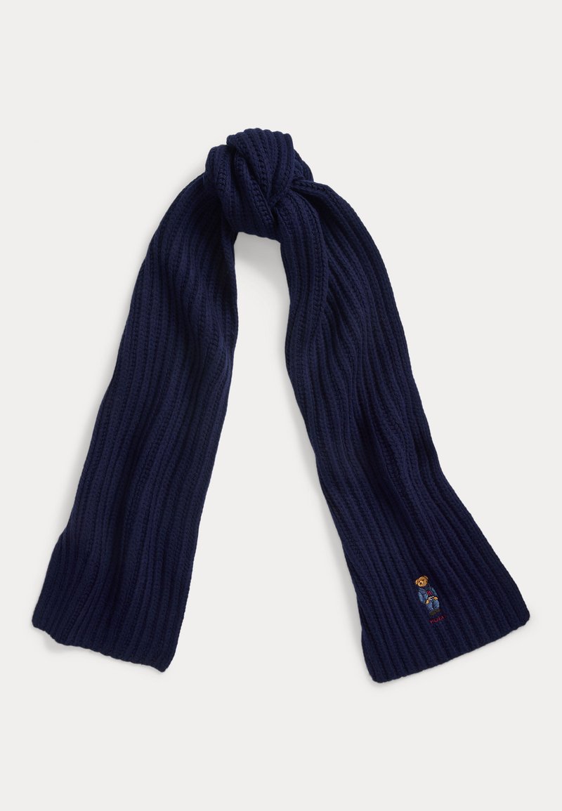 Polo Ralph Lauren POLO BEAR RIB-KNIT SCARF - Sjaal - hunter navy