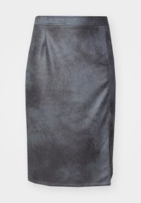 CARPARIS CALF SKIRT - Pieštukinis sijonas - phantom