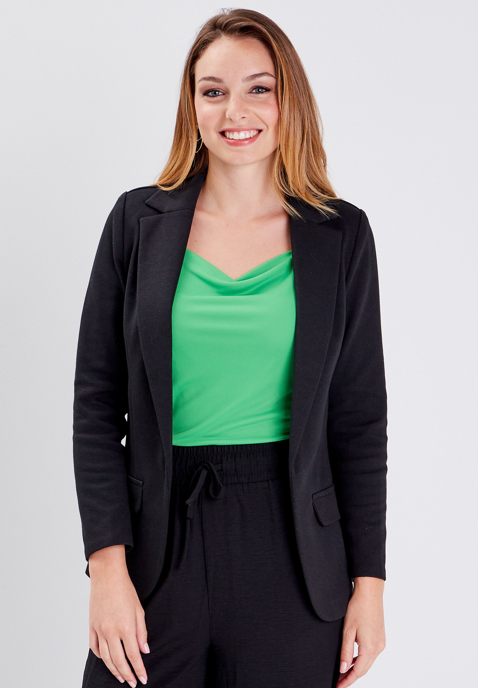 Blazer Tailleur Femme Cache Cache Taille S - Noir - Neuf Sans étiquette - Coupe Superbe
