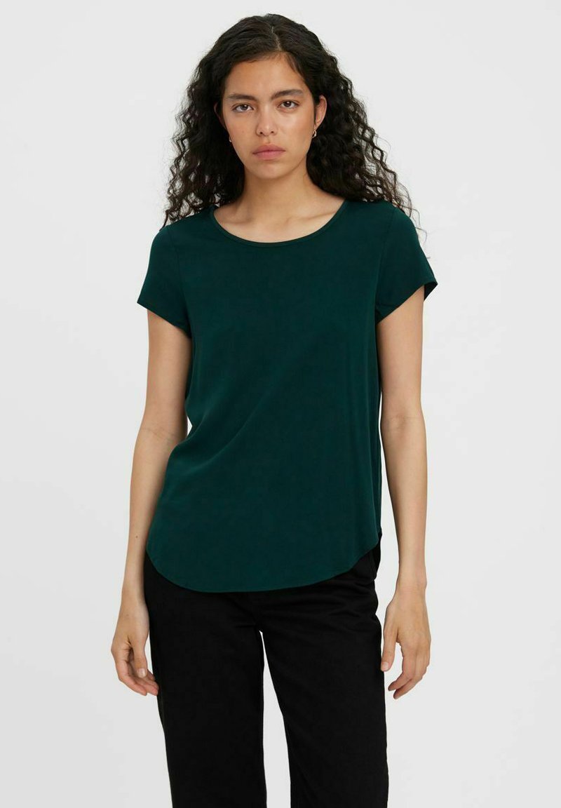 Vero Moda VMBECCA PLAIN - Pusero - pine grove
