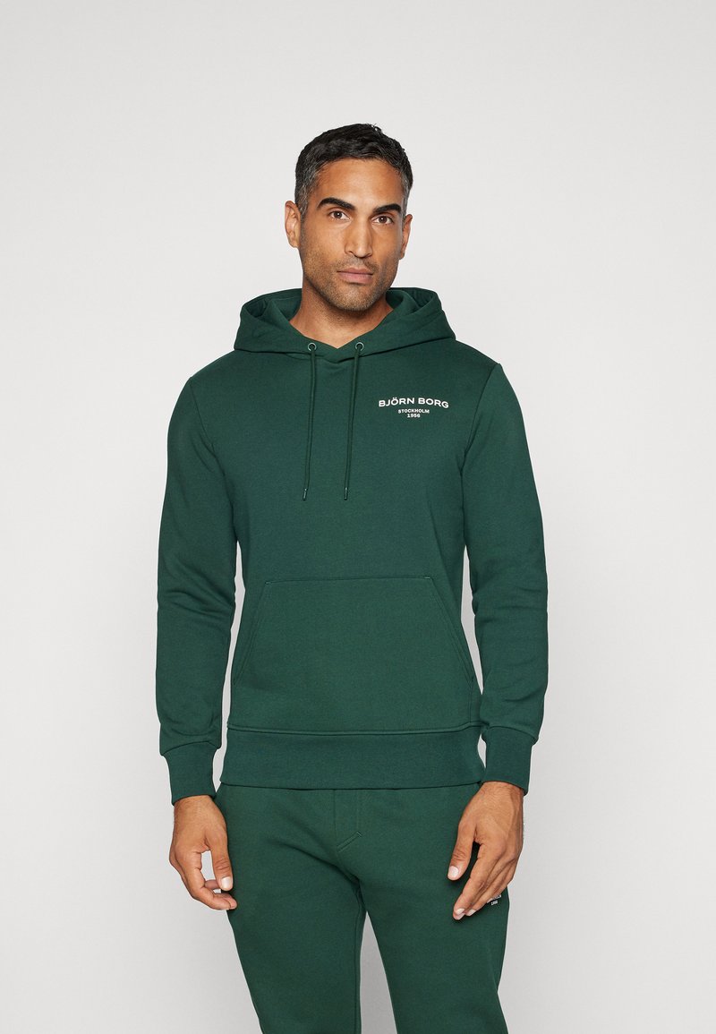 Björn Borg ESSENTIAL HOODIE - Džemperis su gobtuvu - pine grove