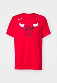 NBA CHICAGO BULLS LOGO TEE - T-Shirt print - university red