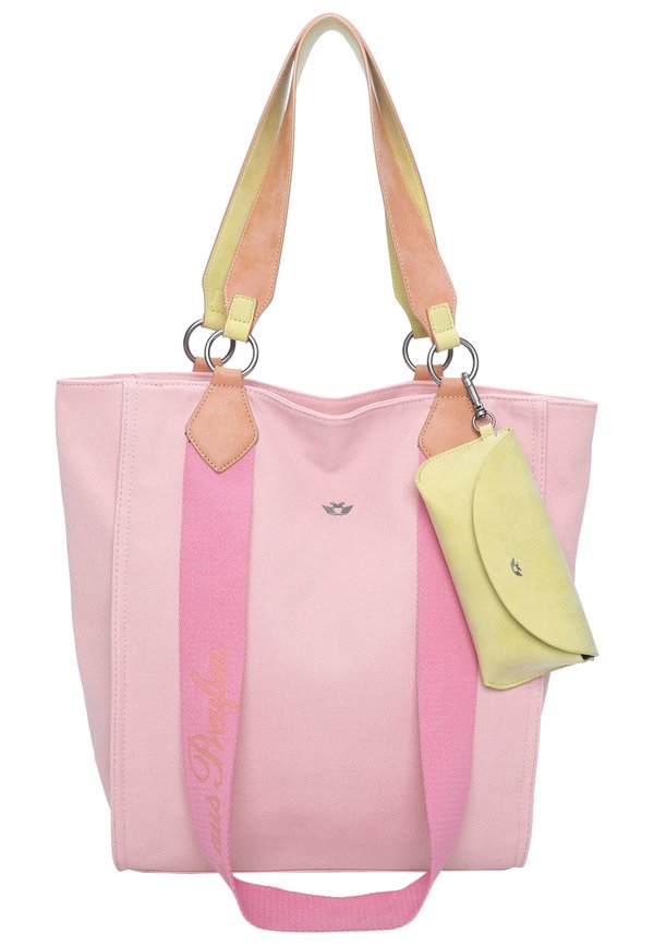 IZZY02 CANVAS - Shopping Bag - candy