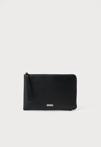 PLAQUE POUCH WRISTLET - Τσαντάκι - black