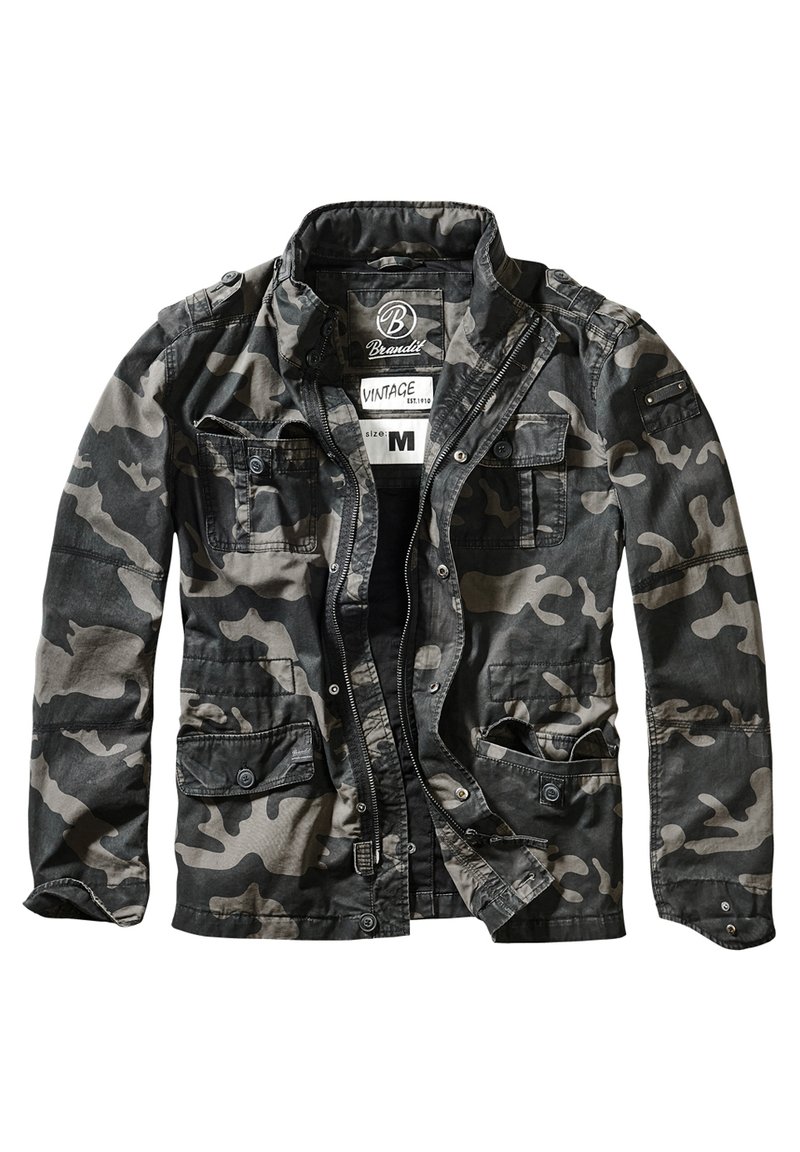 Herren Leichte Jacken | Brandit BRITANNIA Outdoorjacke darkcamo/tanne - TO16191 Herren Leichte Jacken | Brandit BRITANNIA Outdoorjacke darkcamo/tanne - TO16191