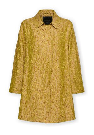 Elena Mirò CAPPOTTO LEGGERO JACQUARD - Manteau court - giallo
