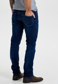 Only & Sons ONSWEAVE - Slim fit jeans - dark blue denim