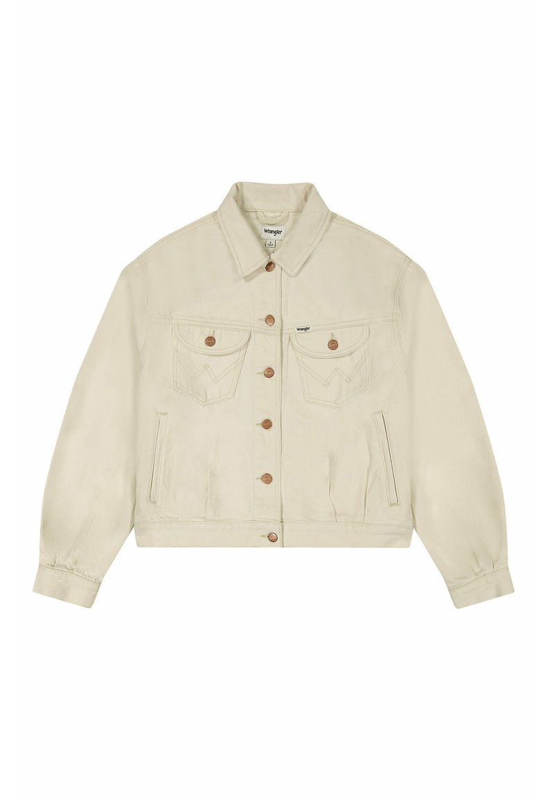 Wrangler Lichte jas blauw denim/bluedenim