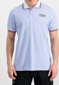 Alpha Industries Polo - light blue