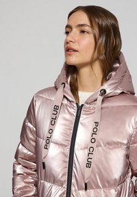 Polo Club SHINY HOODED CATELE C - Vinterkappa /-rock - pink